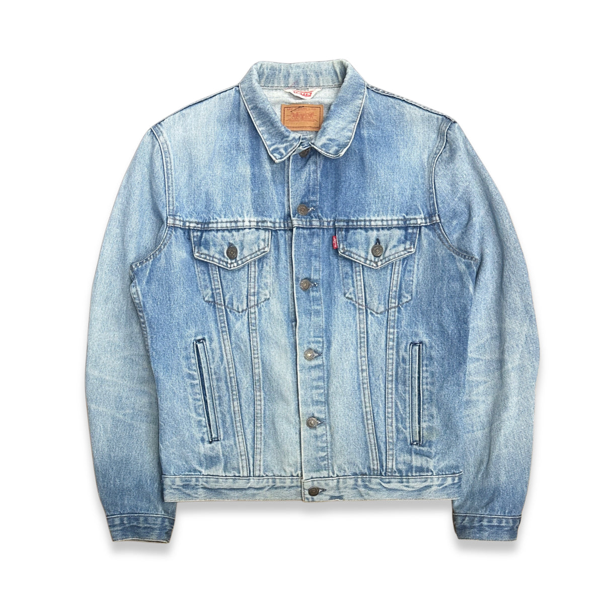 [40] 90s France Levi's Denim Trucker Jacket