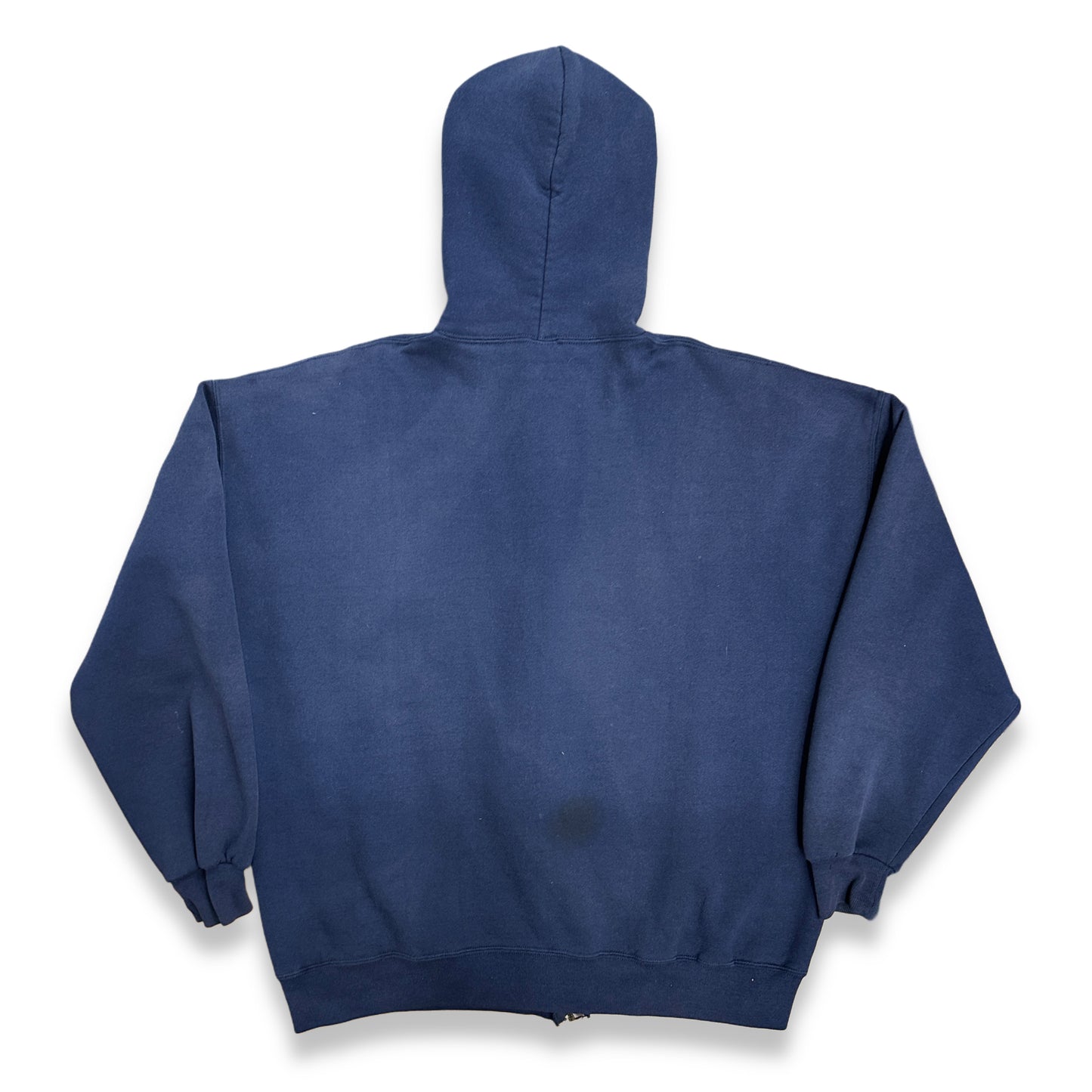 [XXL] 90s Russell Navy Hood Zip-up