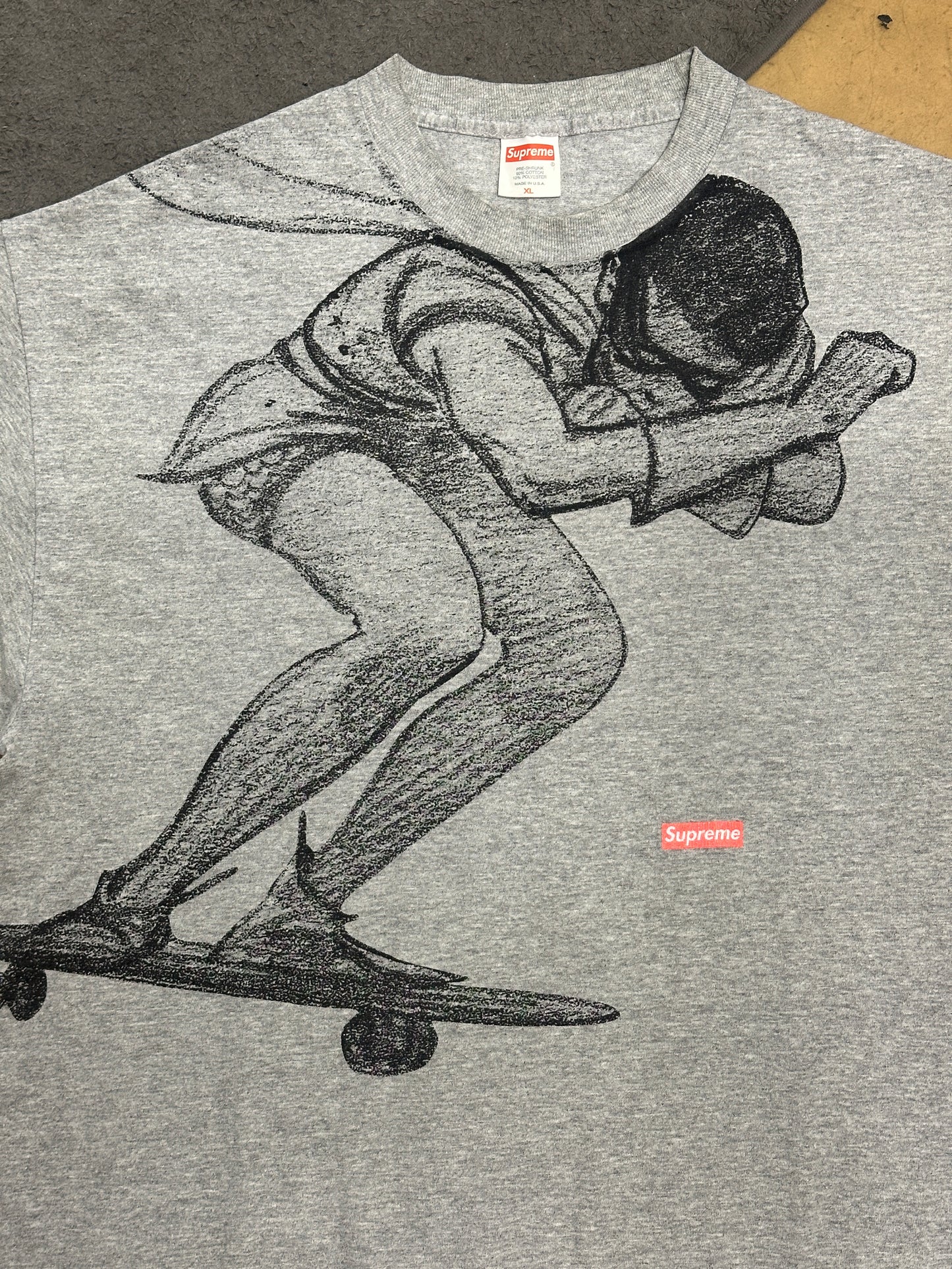 [XL] 07FW Supreme x WTAPS Live to Ride Robin Tee