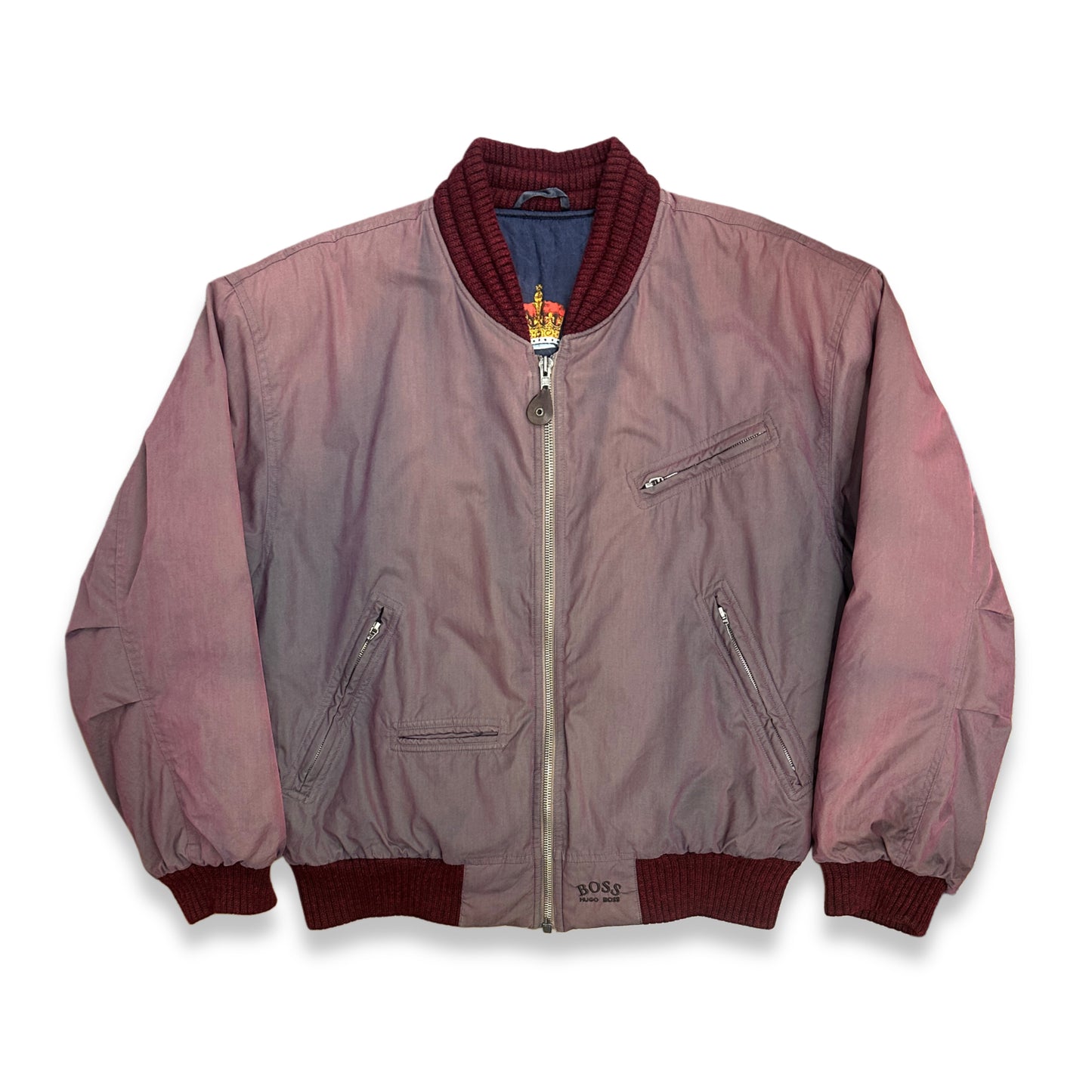 [XL] 80s HUGO BOSS Bomber Jacket