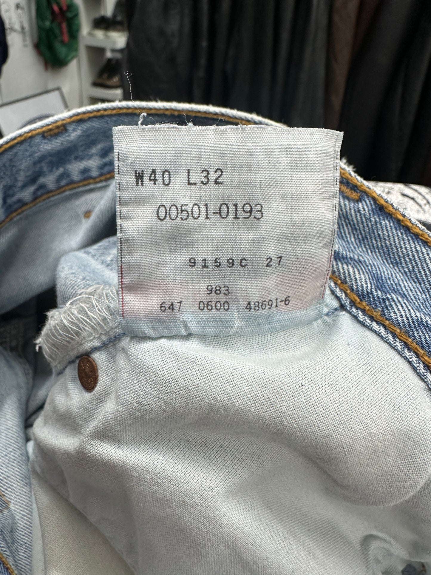 [40x32] 2000' Levi's 501 Denim Pants
