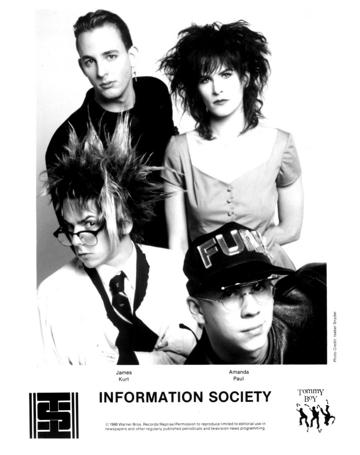 [M] 1988' Information Society Album Tee