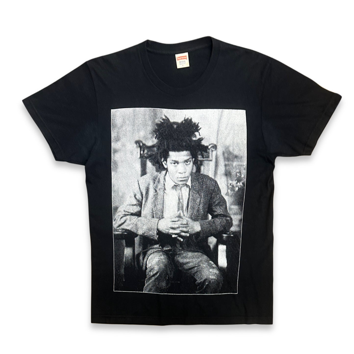 [L] 13FW Supreme Basquiat Photo Tee