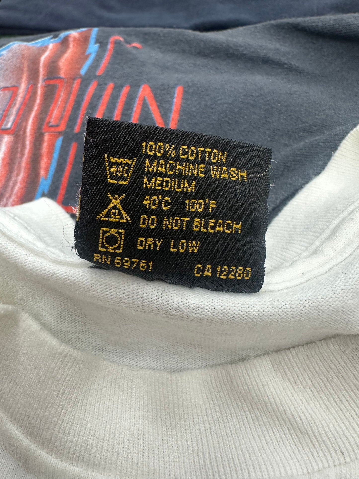 [XL] 1993' FISHBONE 'I Like to Swim' Tee