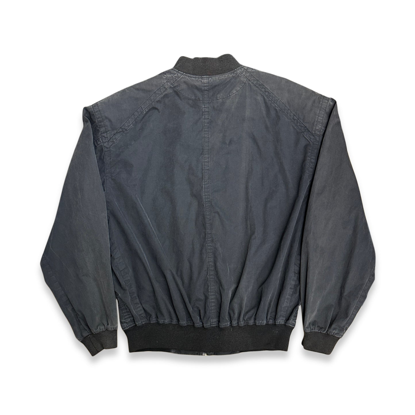[XL] 80s HUGO BOSS Faded Bomber Jacket