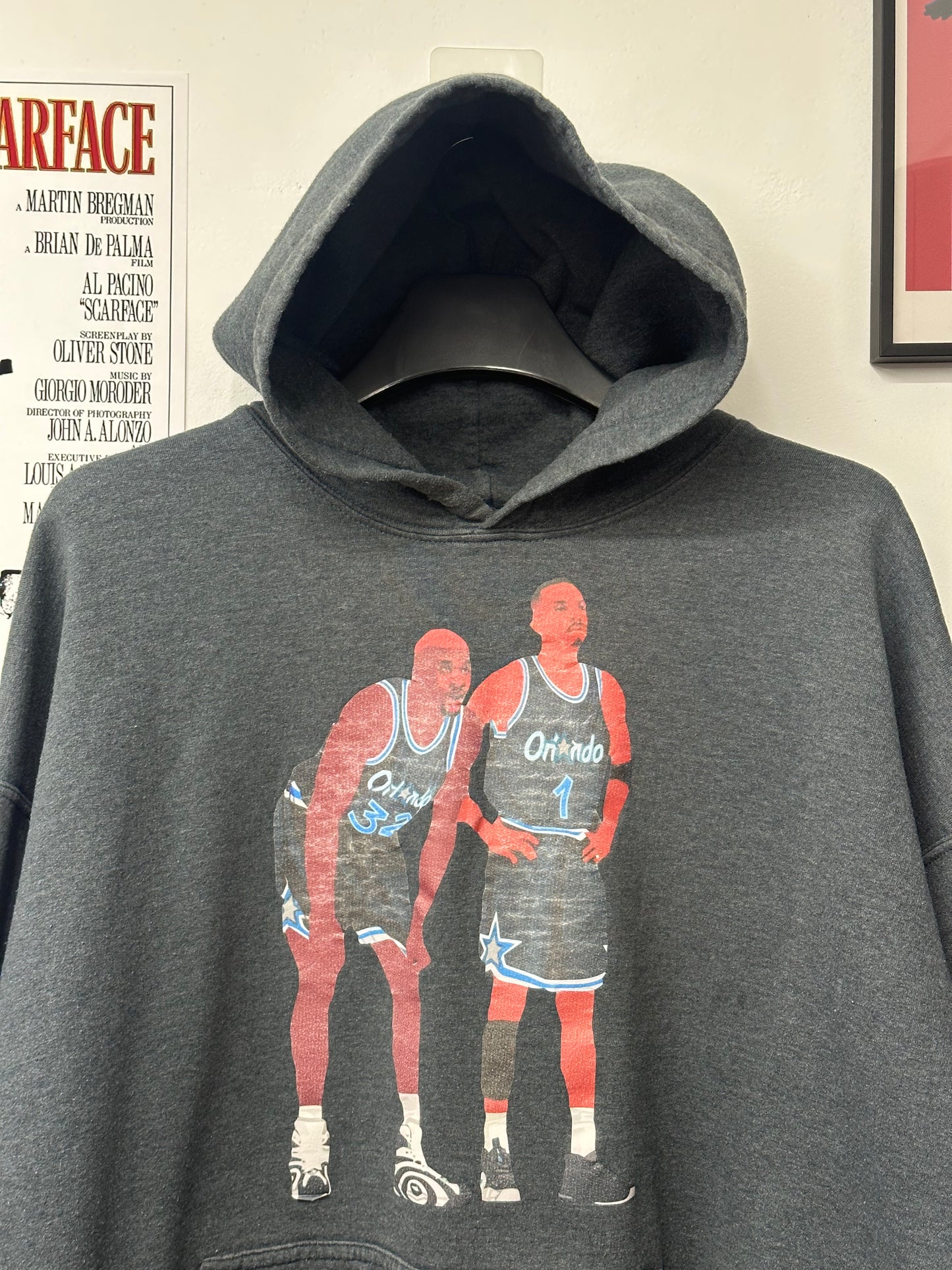 [2XL] Orlando Magic 'Shaq&Penny' Hoodie