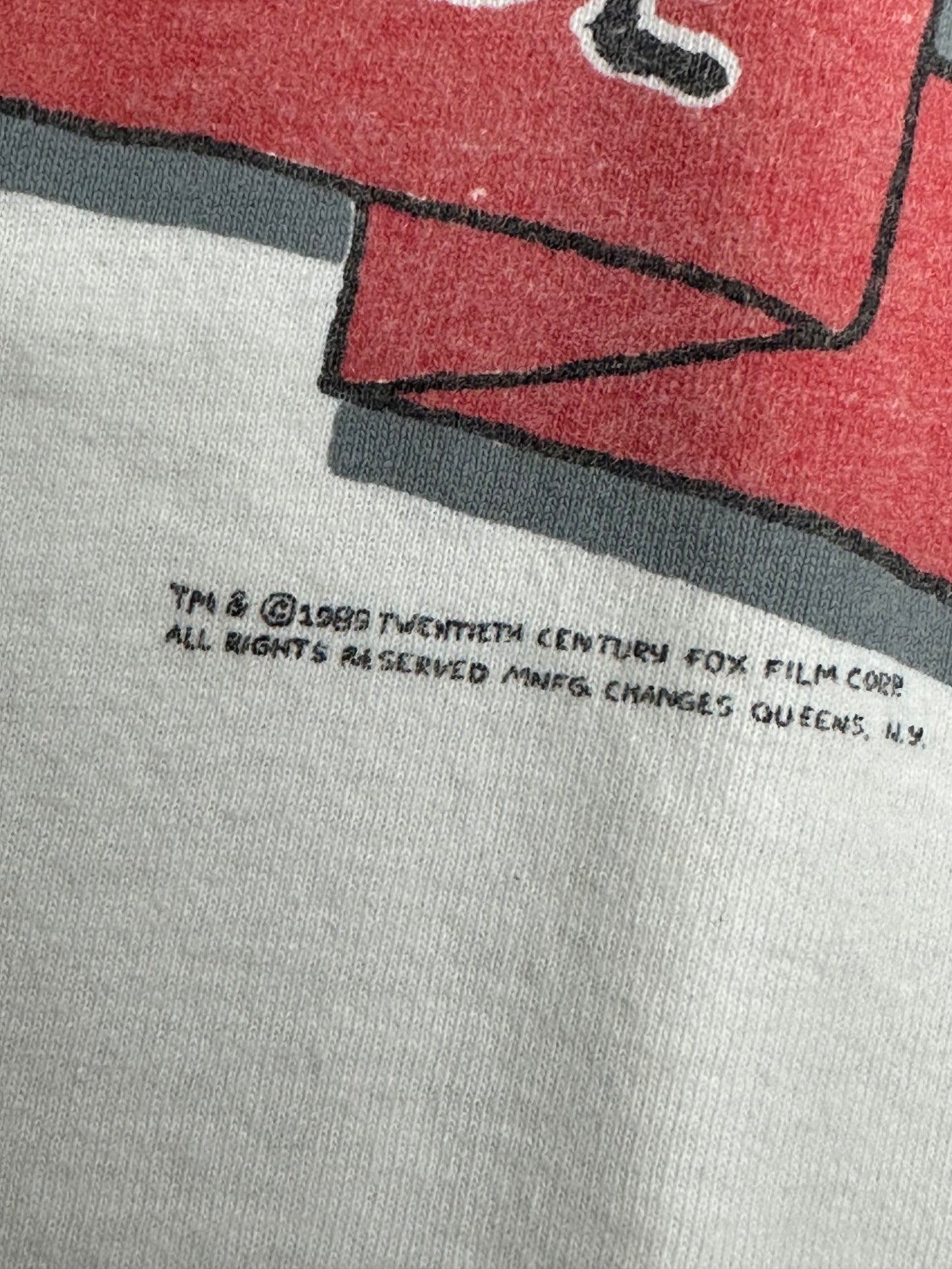 [L] 1989' the Simpsons Cartoon Tee