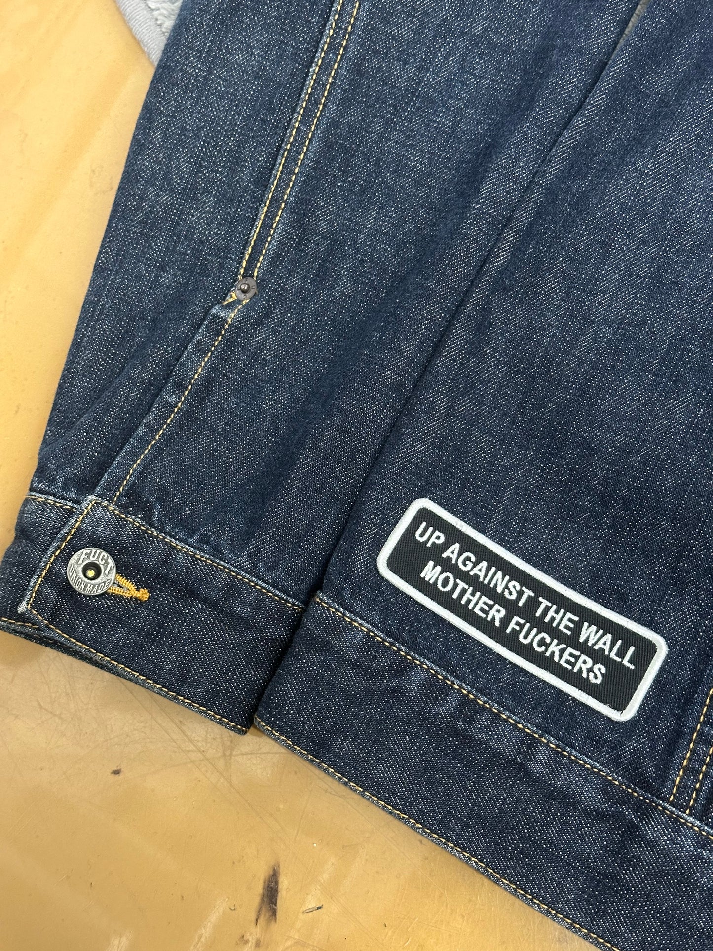 [M] FUCT SSDD Patched Type 3 Denim Jacket