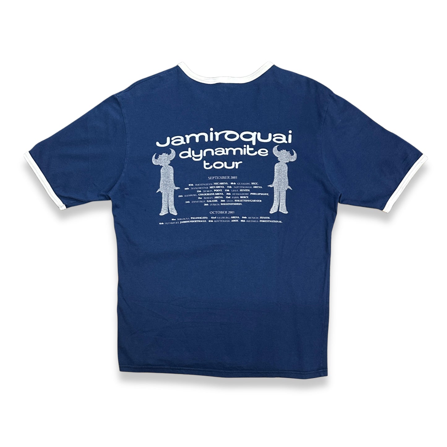 [L] 2005' Jamiroquai Dynamite UK Tour Tee
