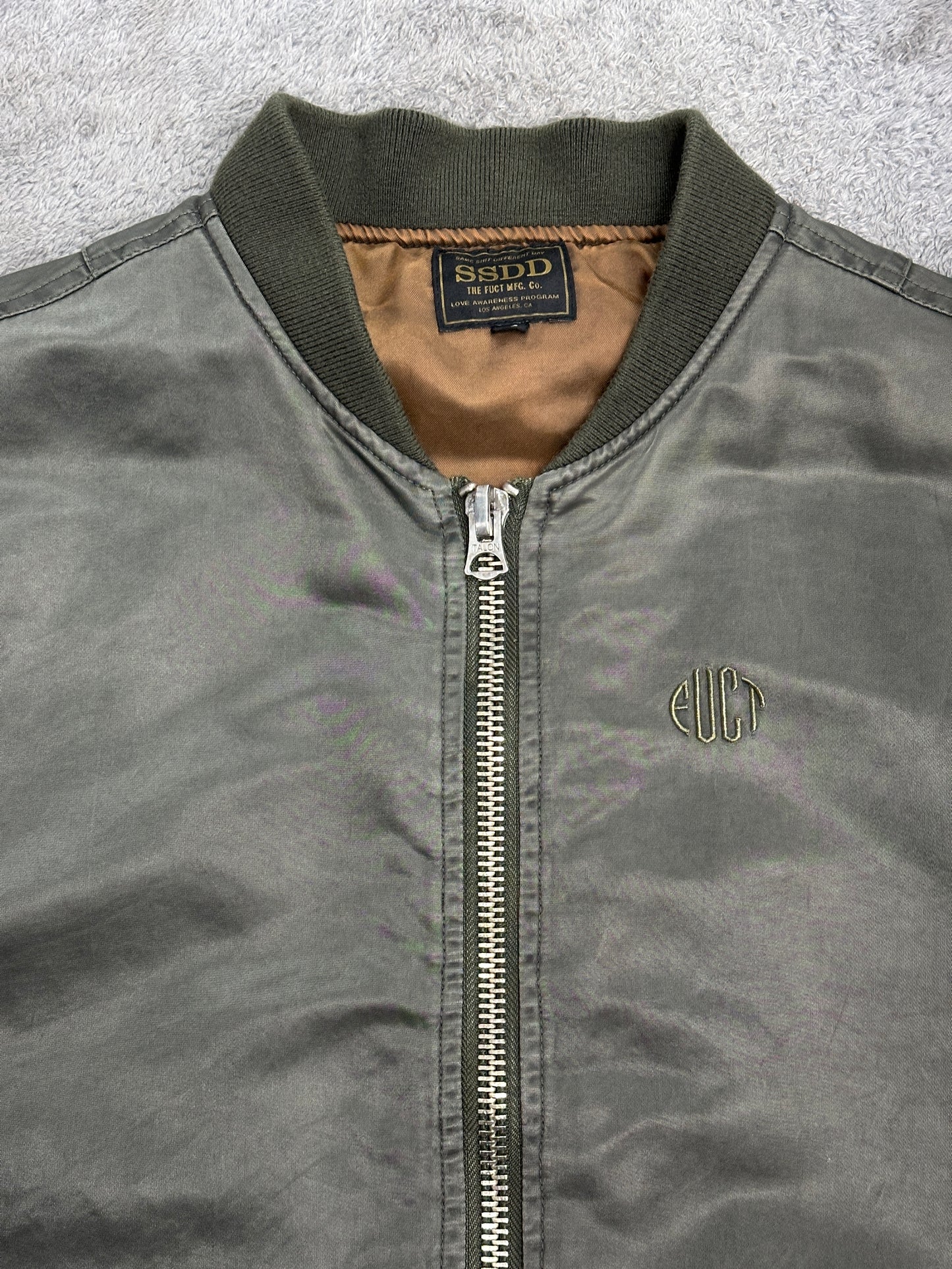 [L] FUCT SSDD Two Tone MA-1 Jacket