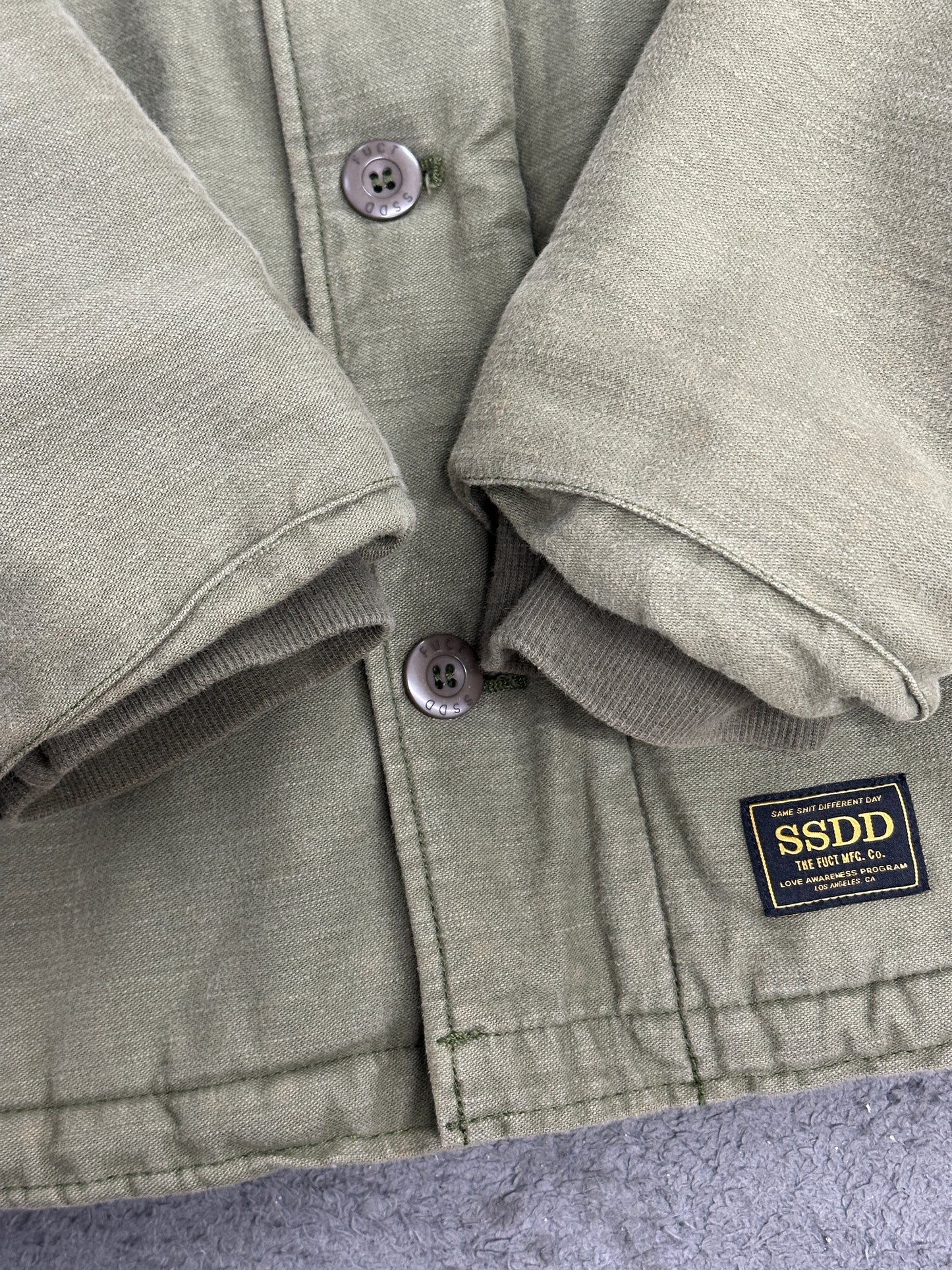 [L] FUCT SSDD A-2 Deck Jacket
