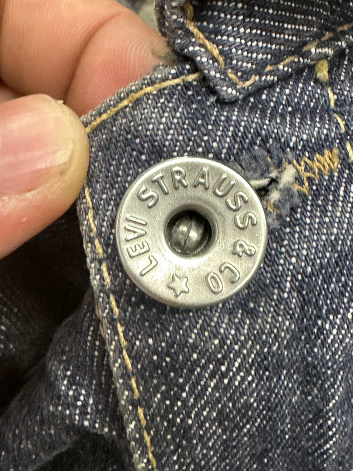 [L] 00s Euro Levi's Type 1 Denim Jacket