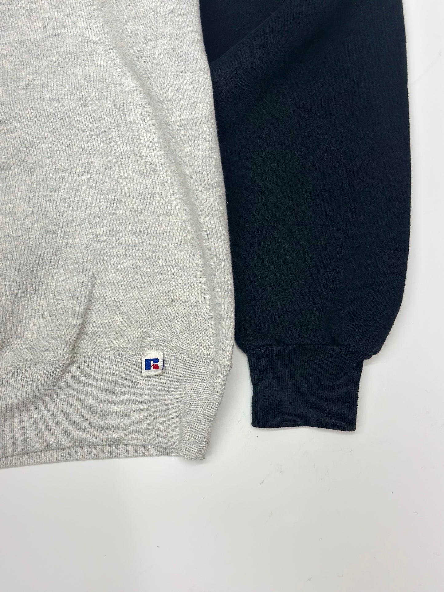 [L] 90s Russell two tone Hoodie