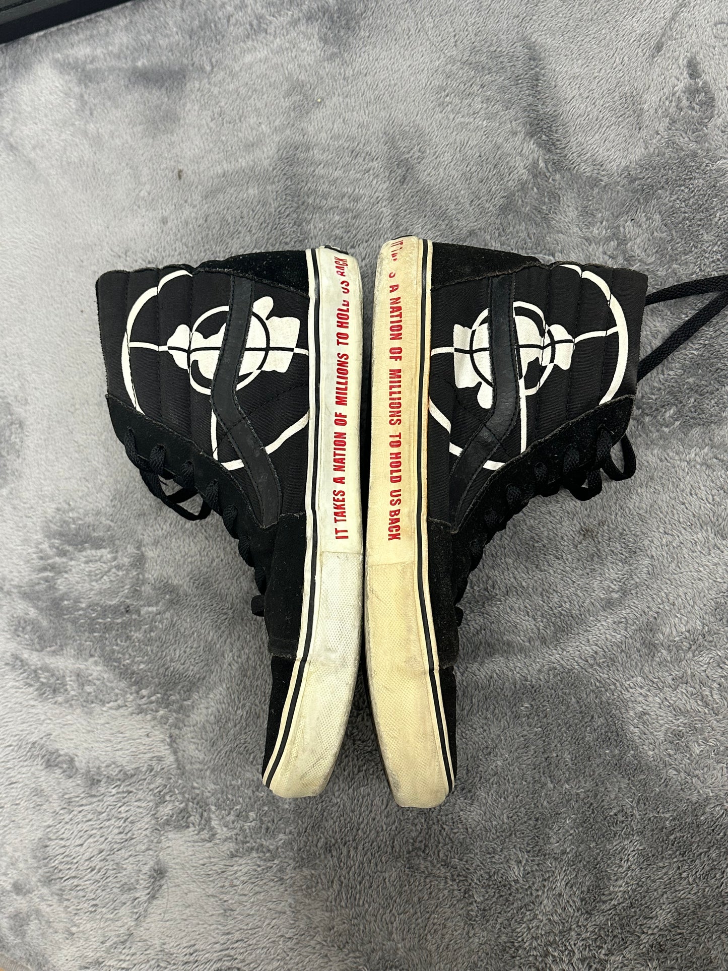 [US 11] 06SS Supreme x Vans x Public Enemy Sk8-HI