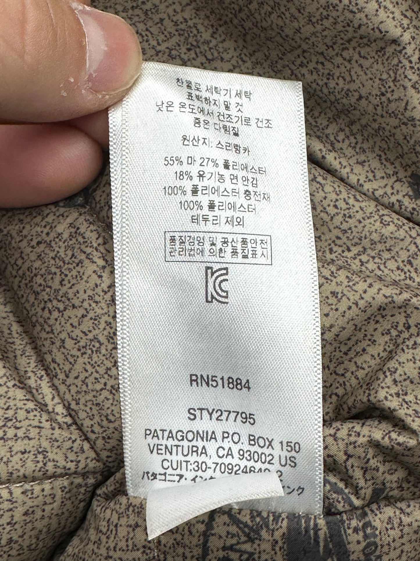 [M] Patagonia Iron Forge Canvas Demim Jacket