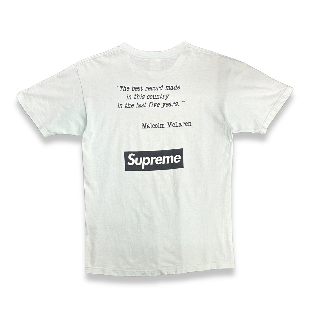 [M] 09SS Supreme x Malcolm McLaren Tee