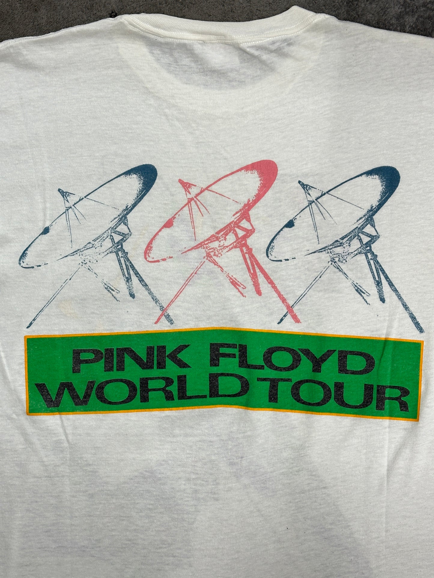 [XL] 1987' PINK FLOYD World Tour Tee
