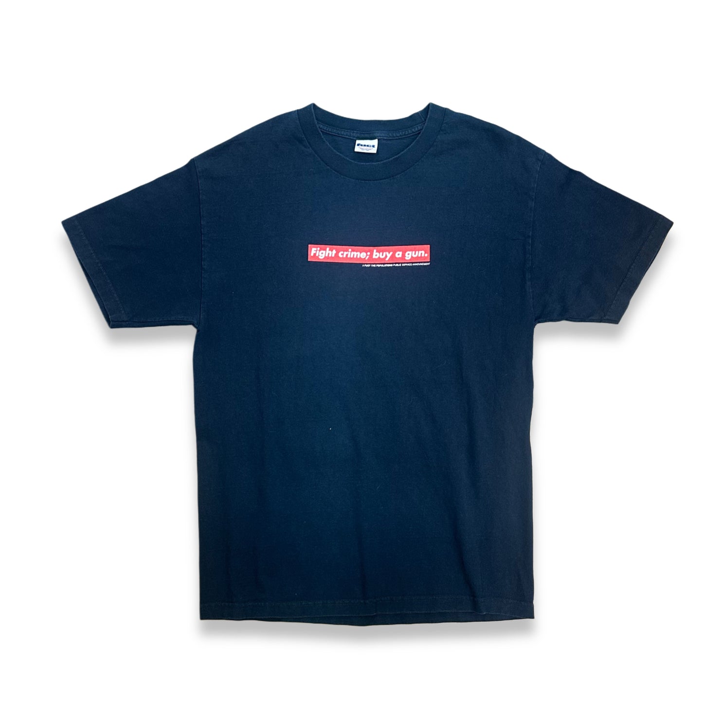 [L] 10s FUCT x FTP Slogan Tee