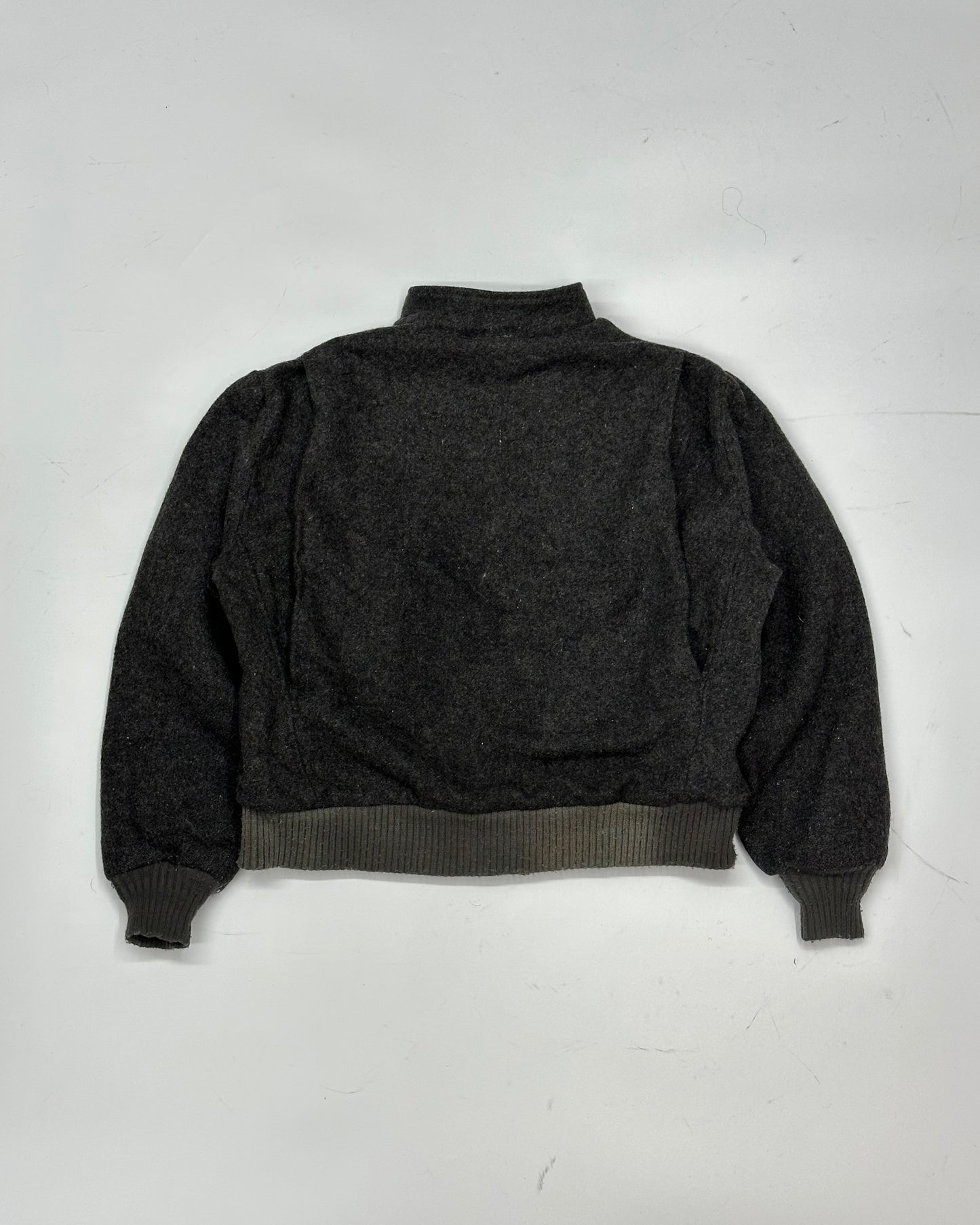 [L] 70s Woolrich crop wool Jakcet