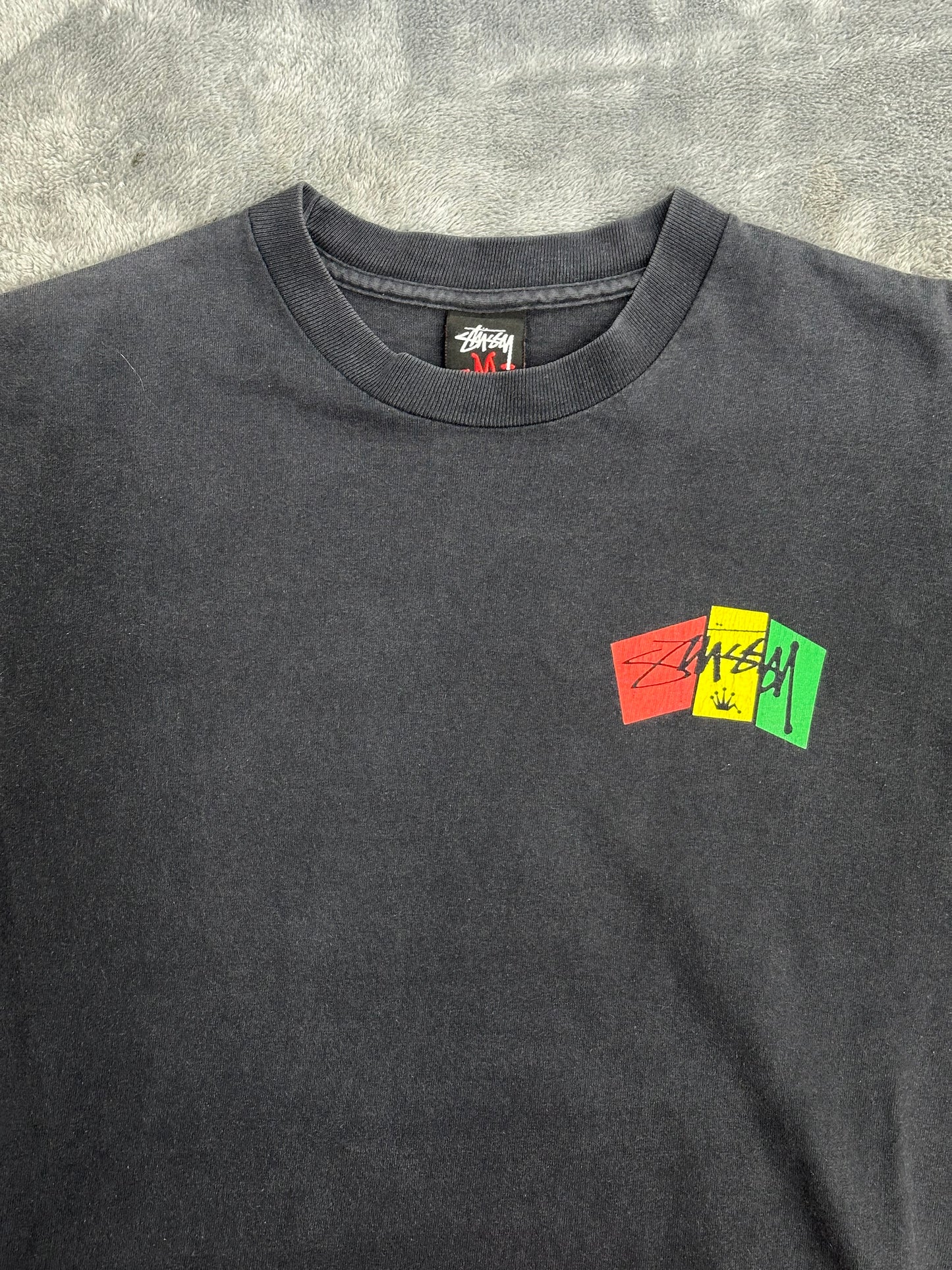 [M] 00s Stussy Crown Tee