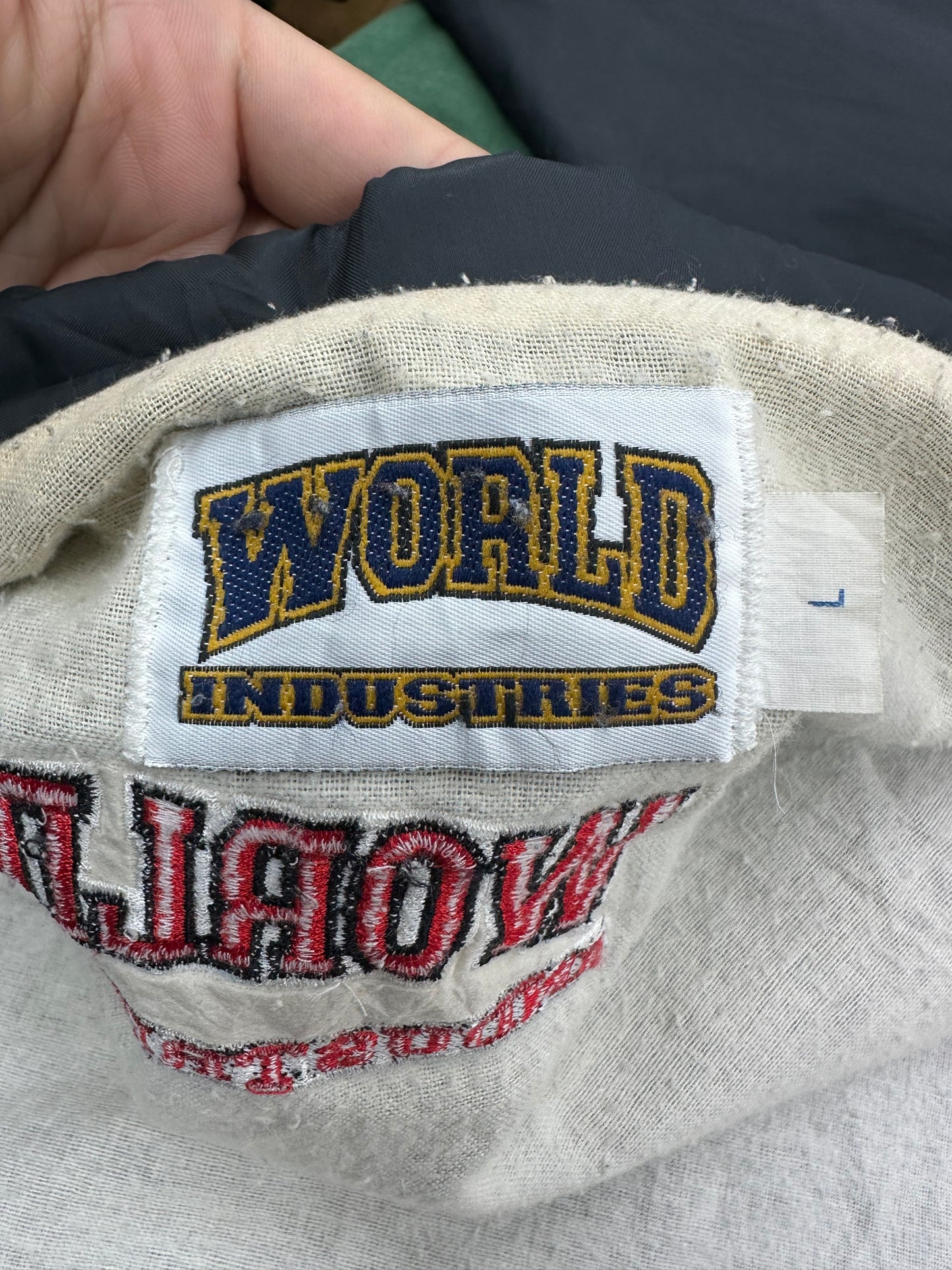 [L] 90s World Industries Skateboards Coach Jacket