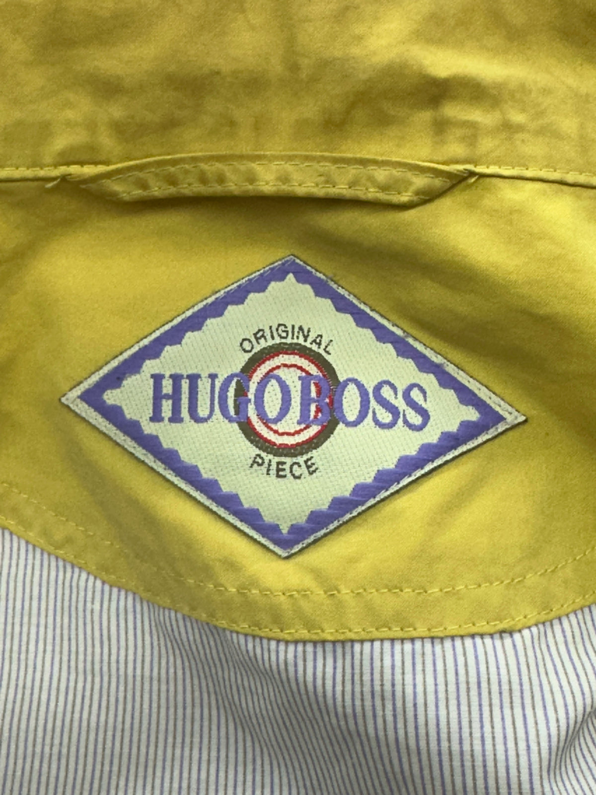 [52] 80s HUGO BOSS LAW Bomber Jacket
