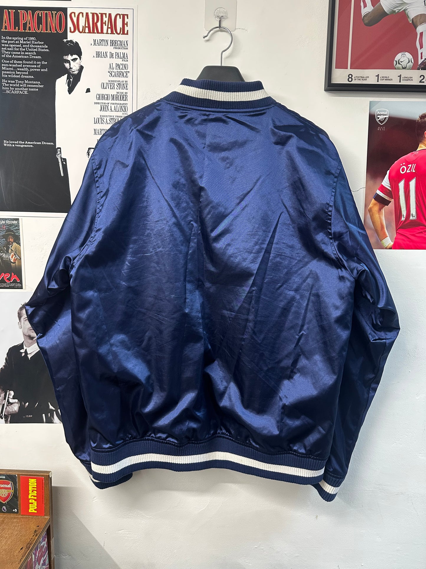 [XL] 00s STUSSY AUTHENTIC GEAR Stadium Jacket