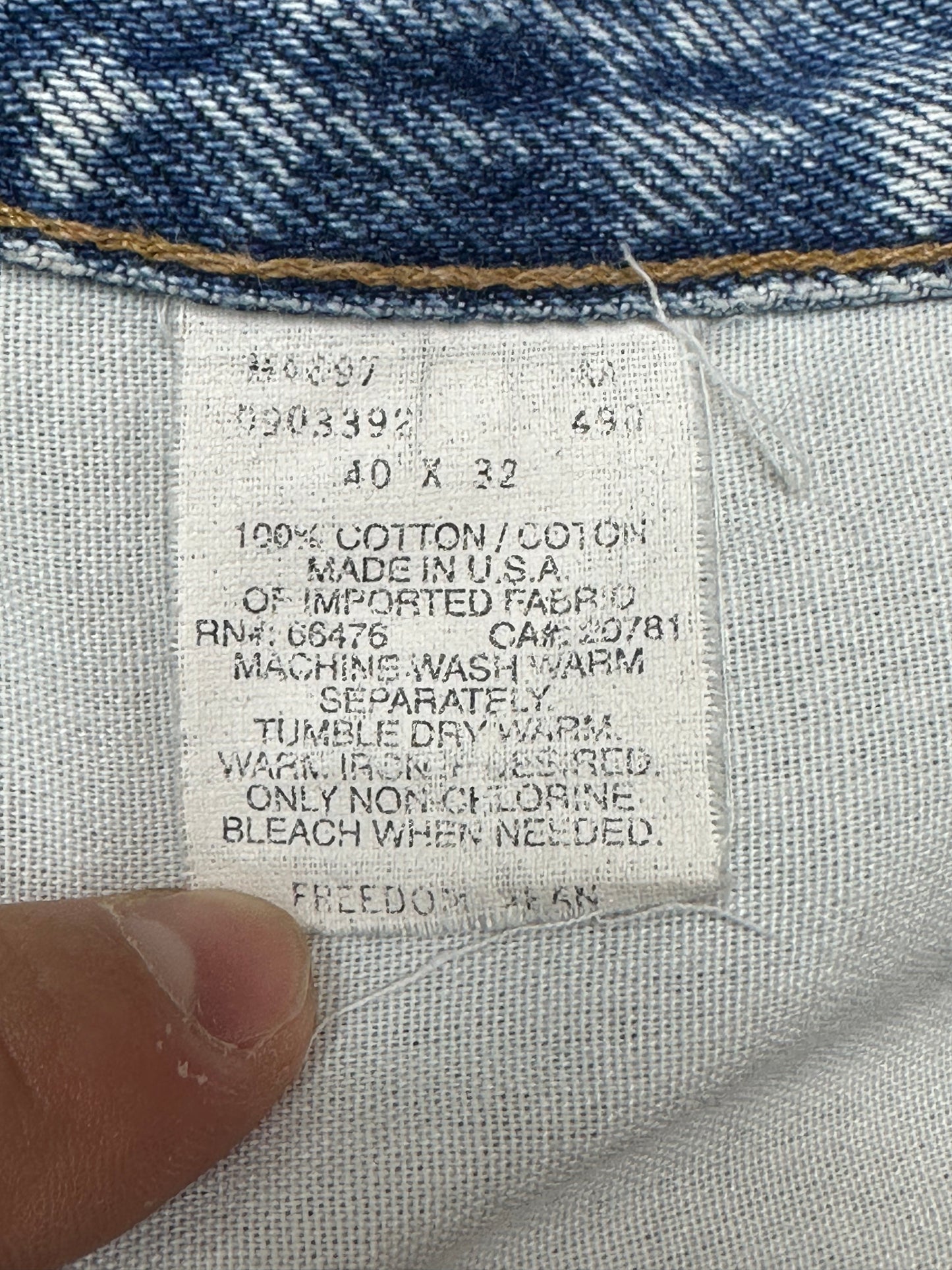 [40x32] 00s Tommy Hilfiger lightblue Denim