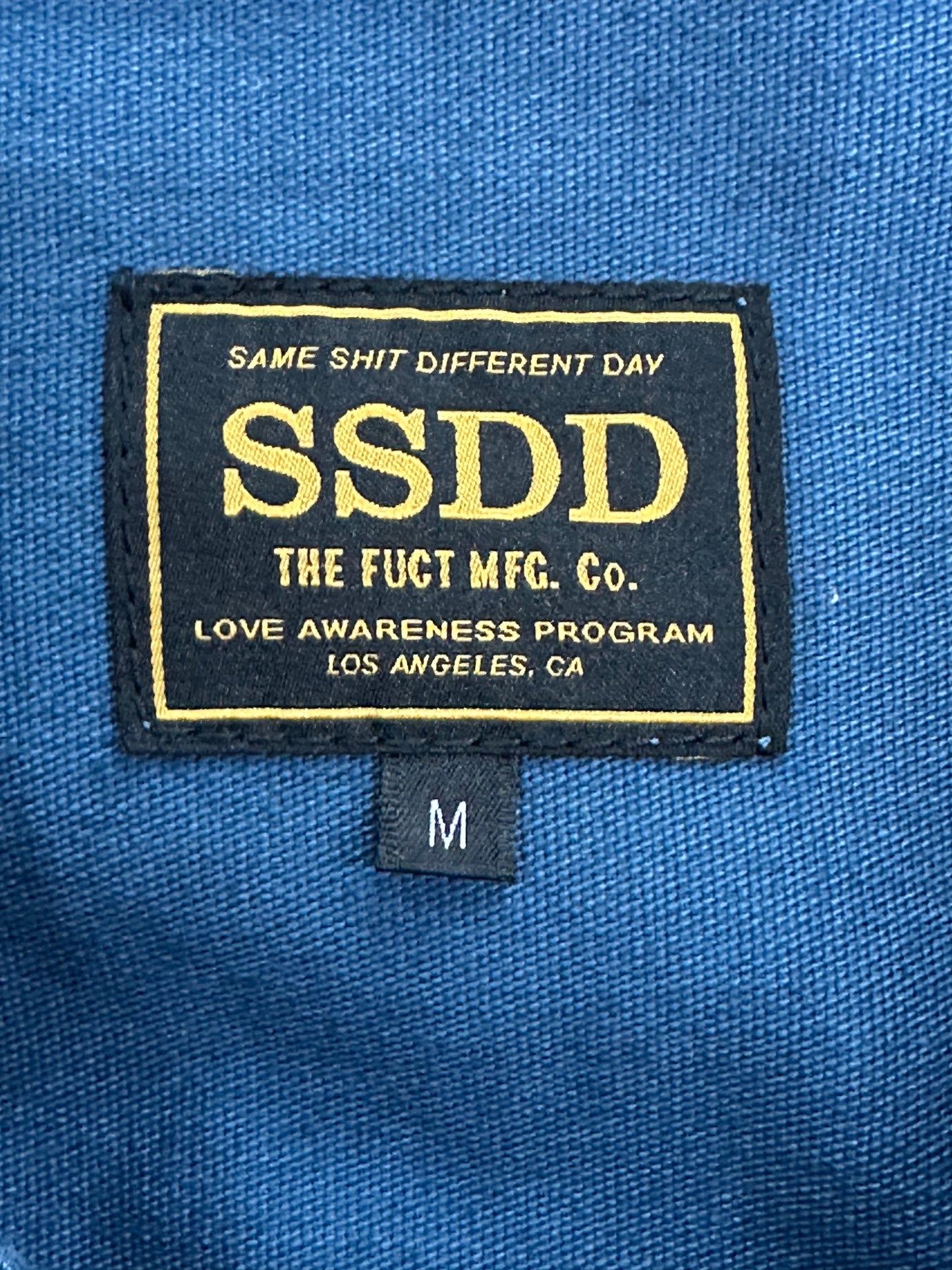 [M] FUCT SSDD Zip-up Work Jacket