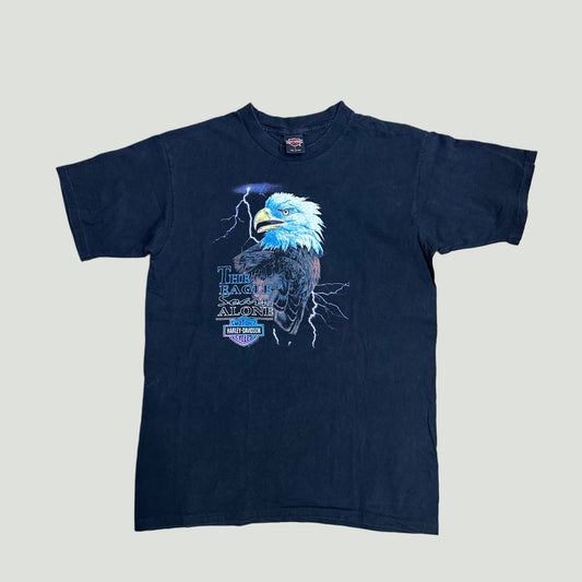 [L] 90s Harley Davidson Thunder Eagle Tee