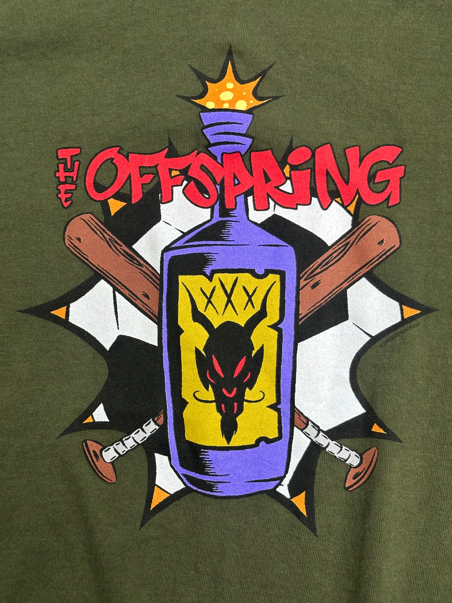 [XL] 2000' Offspring Band Two tone Tee