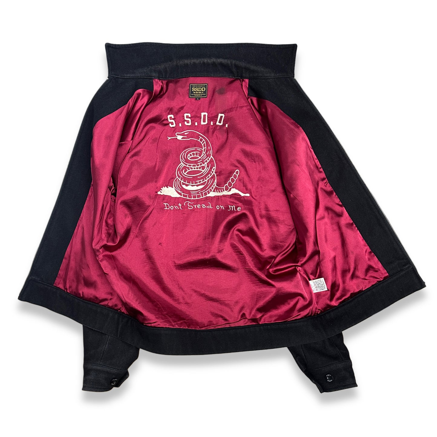 [L] FUCT SSDD Wool Blouson Jacket