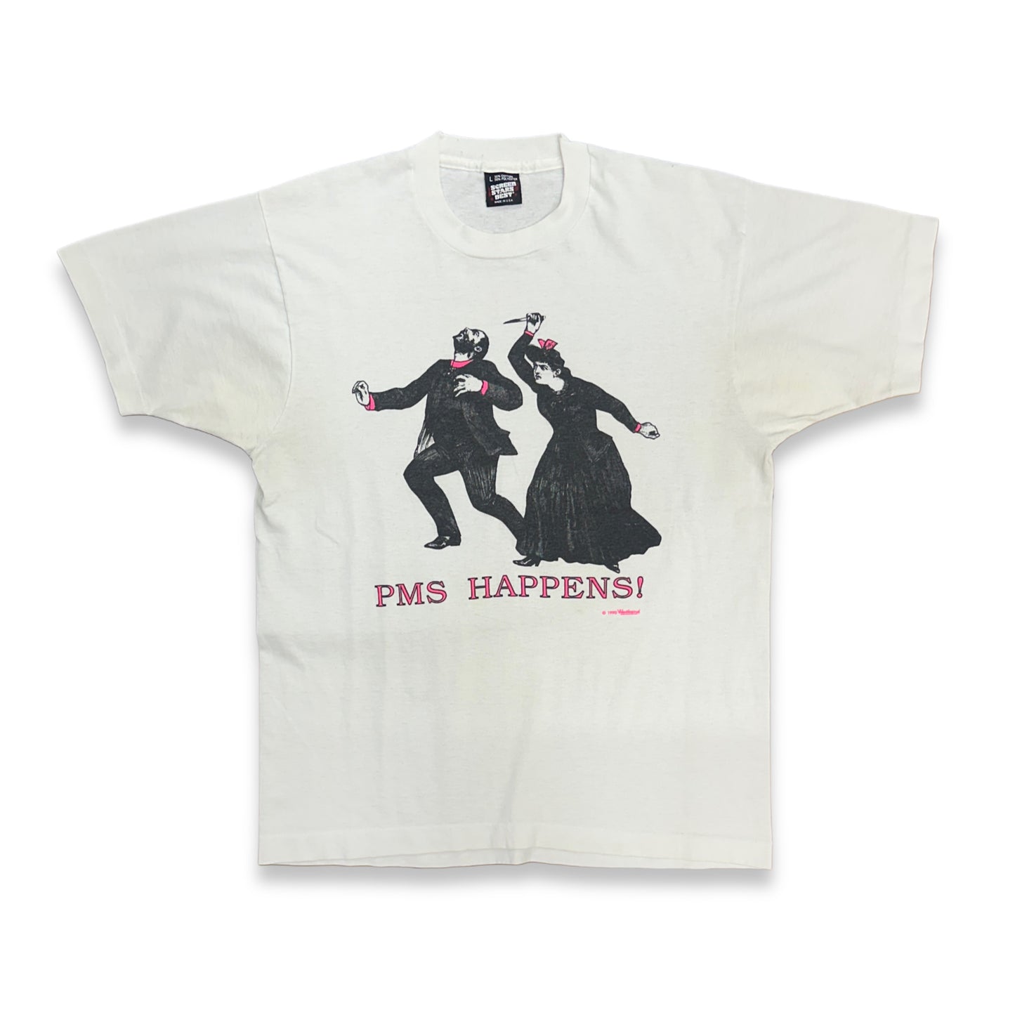 [L] 80s PMS HAPPENS Tee