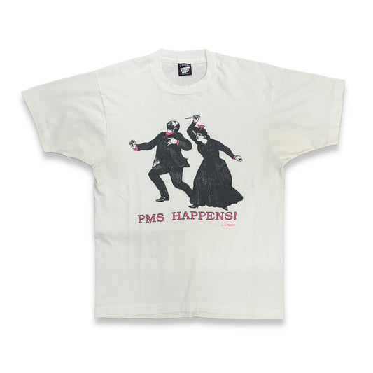 [L] 80s PMS HAPPENS Tee