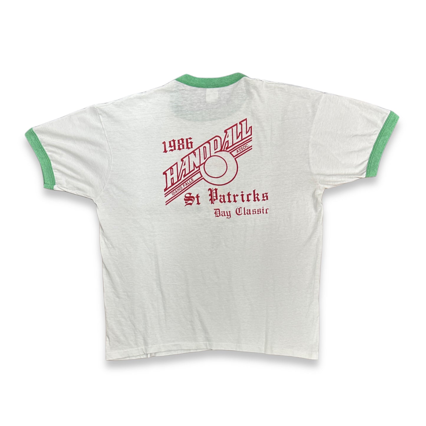[XL] 1986' Budweiser Beer Promo Ringer Tee