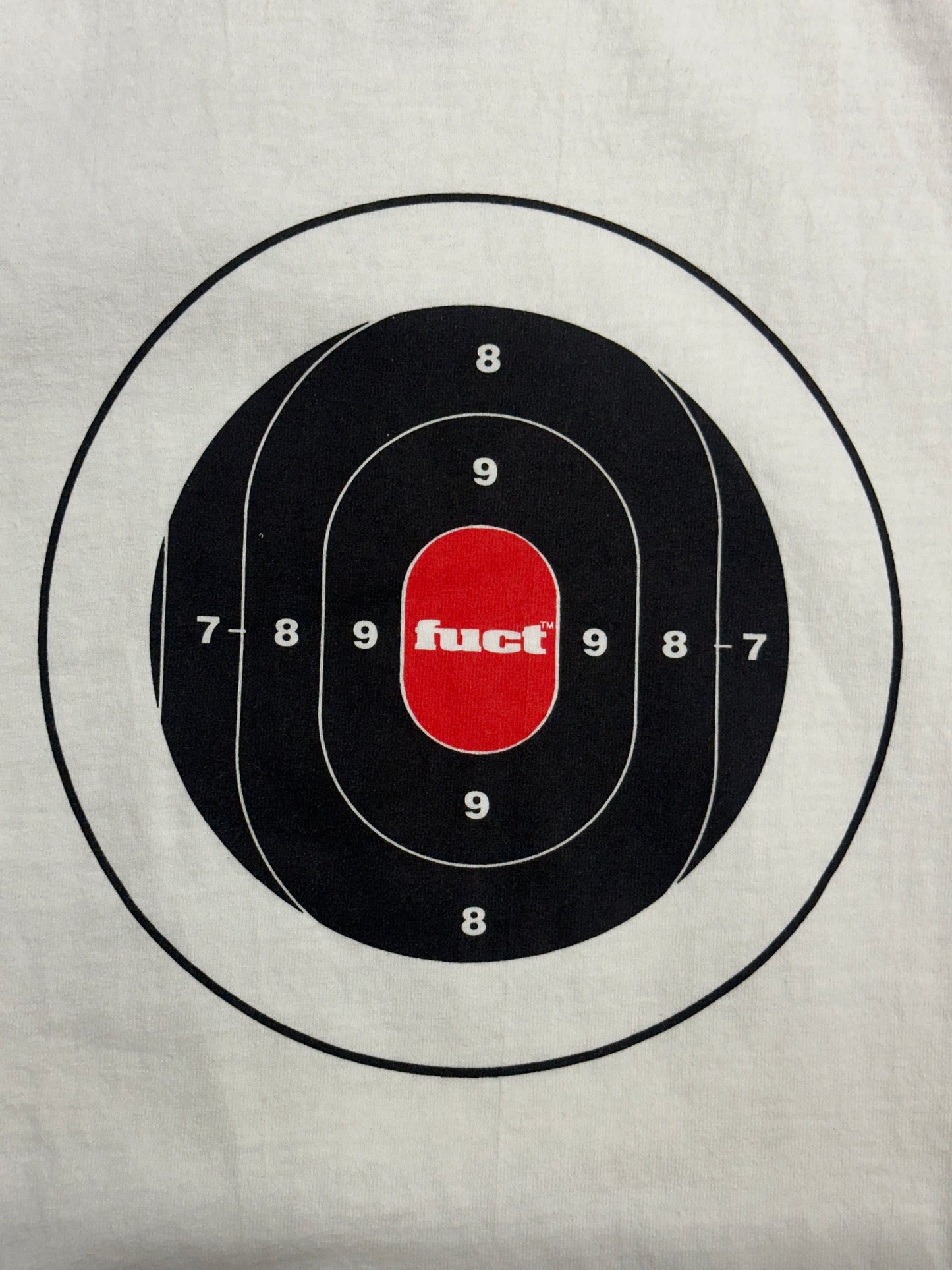 [M] 00s FUCT Target Board 3/4 Tee