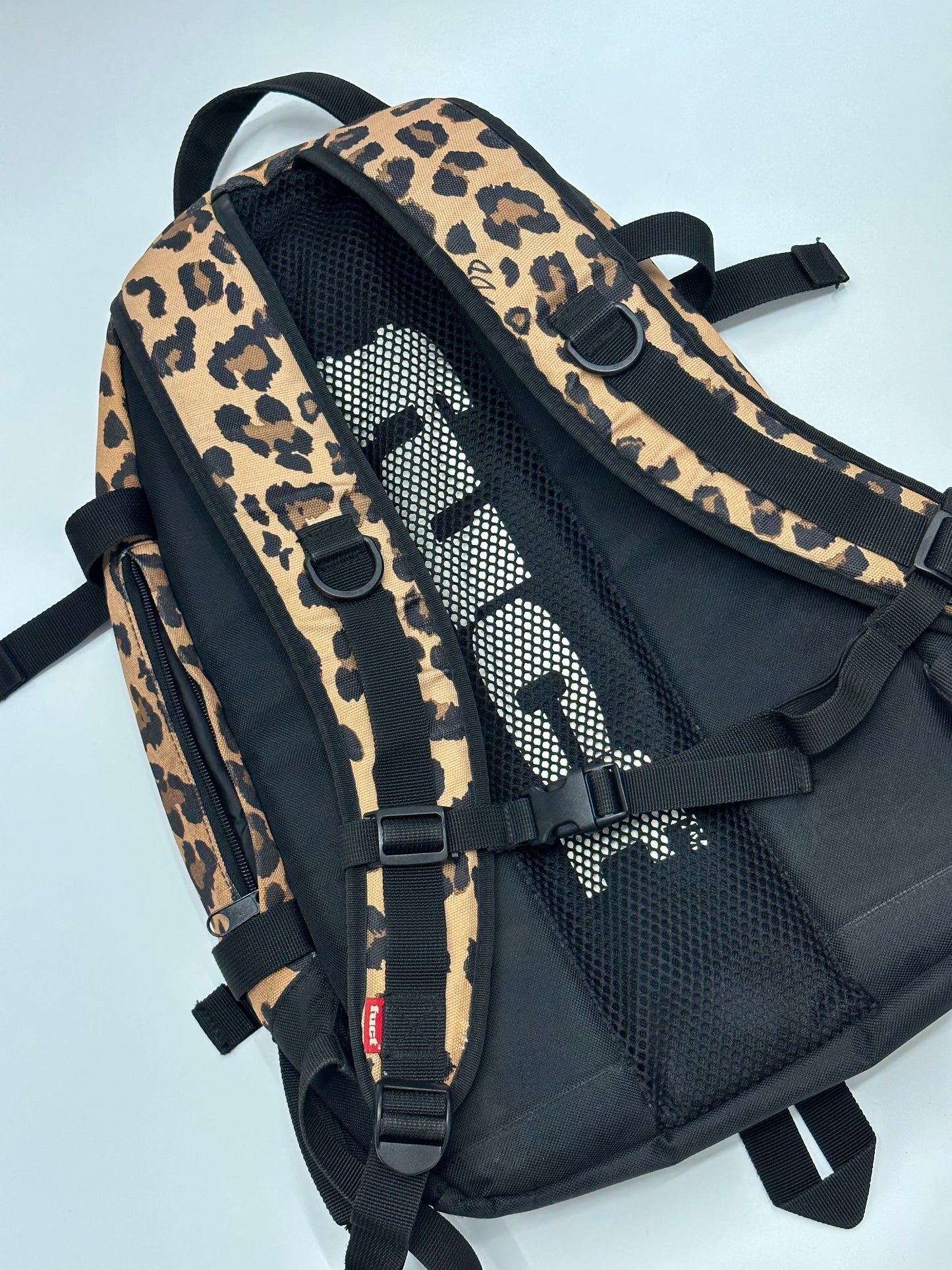 13SS Fuct SSDD Leopard Backpack