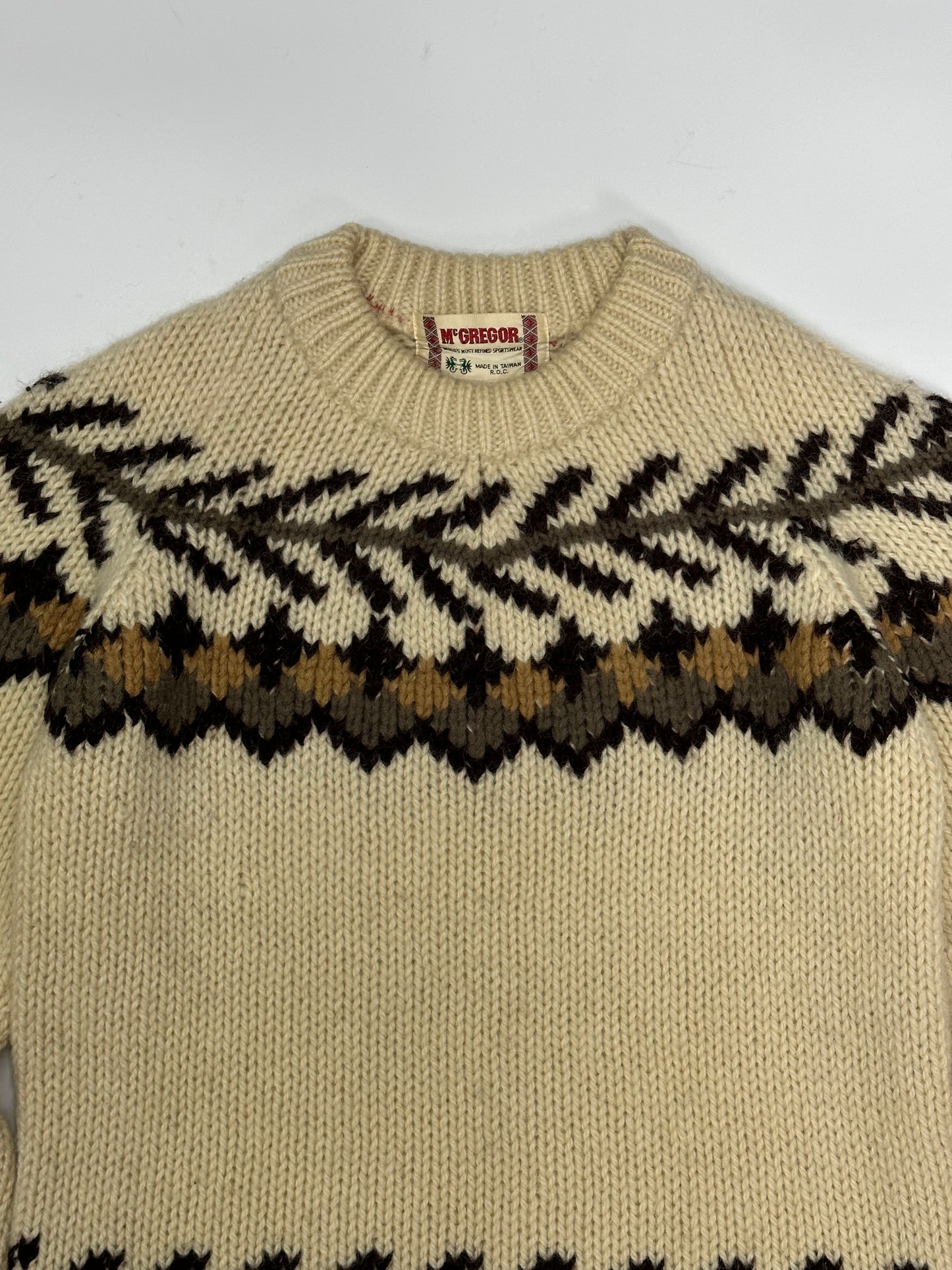 [L] McGREGOR nordic Sweater