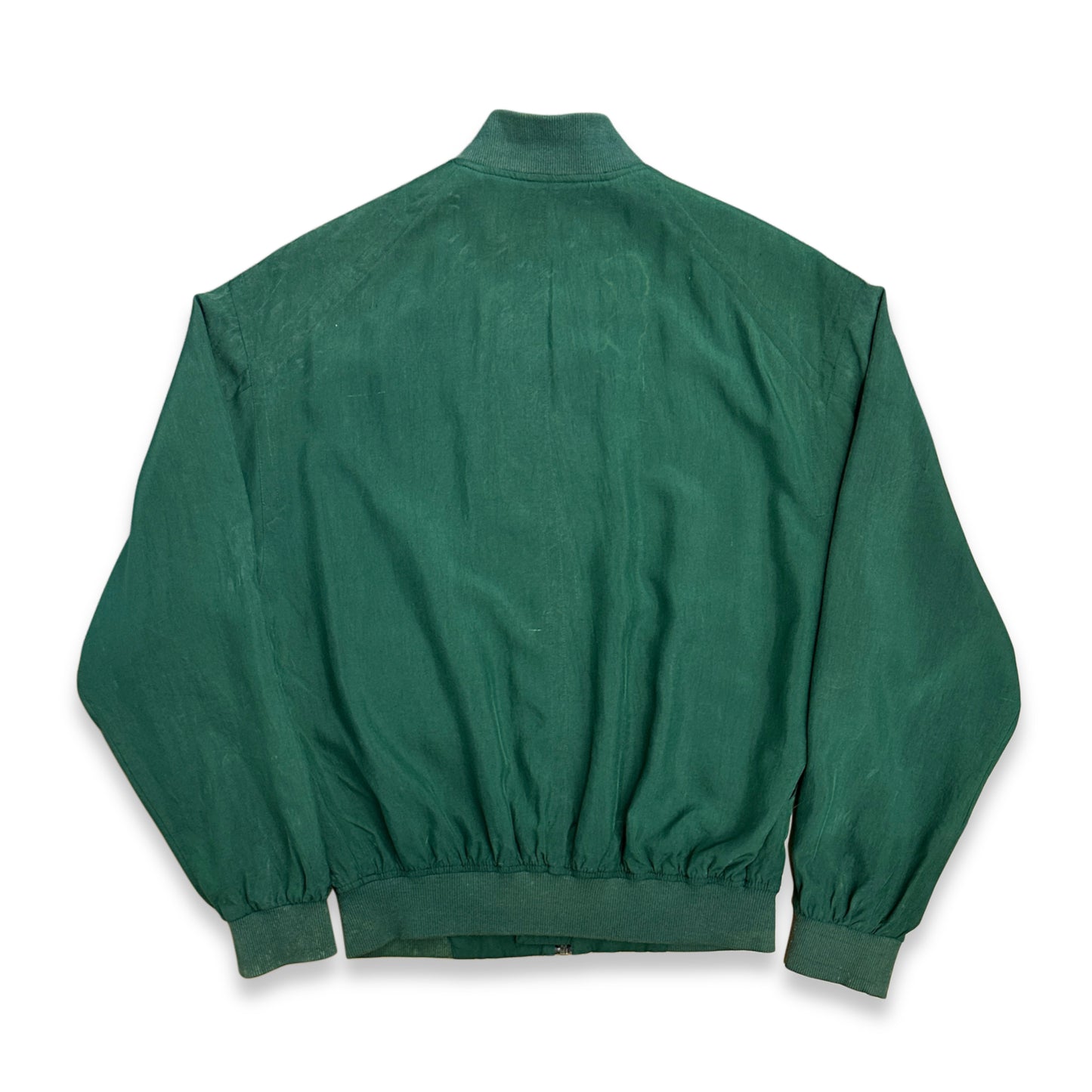 [L] 80s HUGO BOSS Silk Bomber Jacket