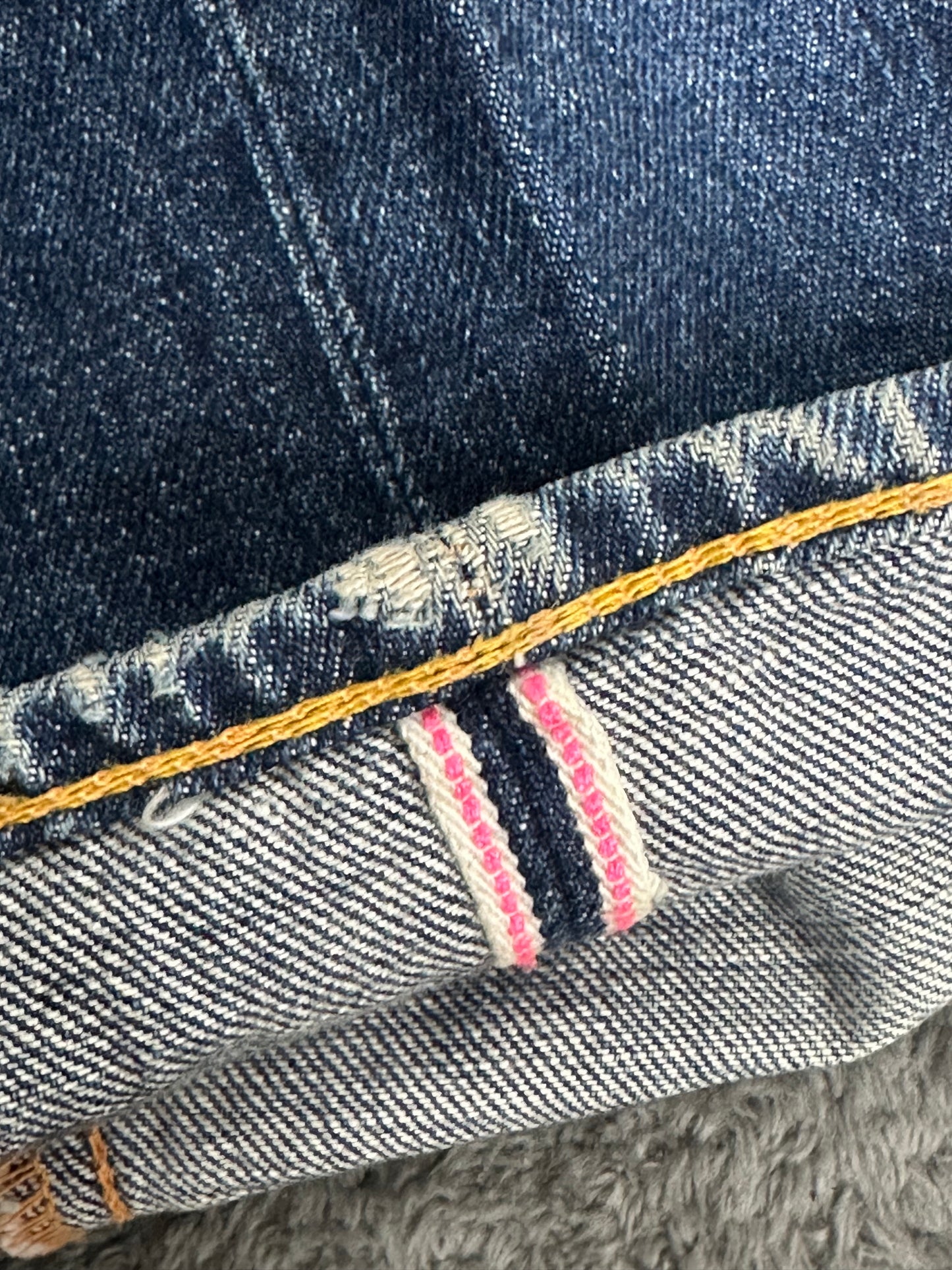 [38x35] 00s Evisu Selvedge Denim Pants