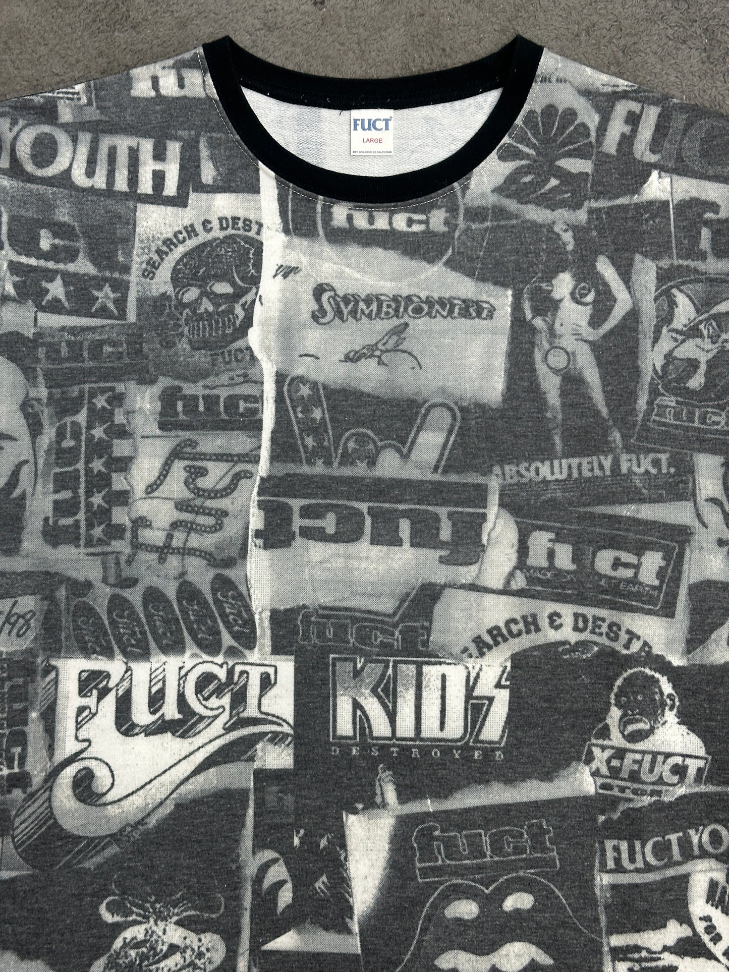 [L] FUCT Logo AOP Tee
