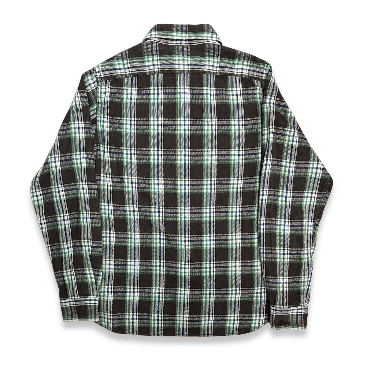 [M] 00s Bape Plaid Pattern Shirt