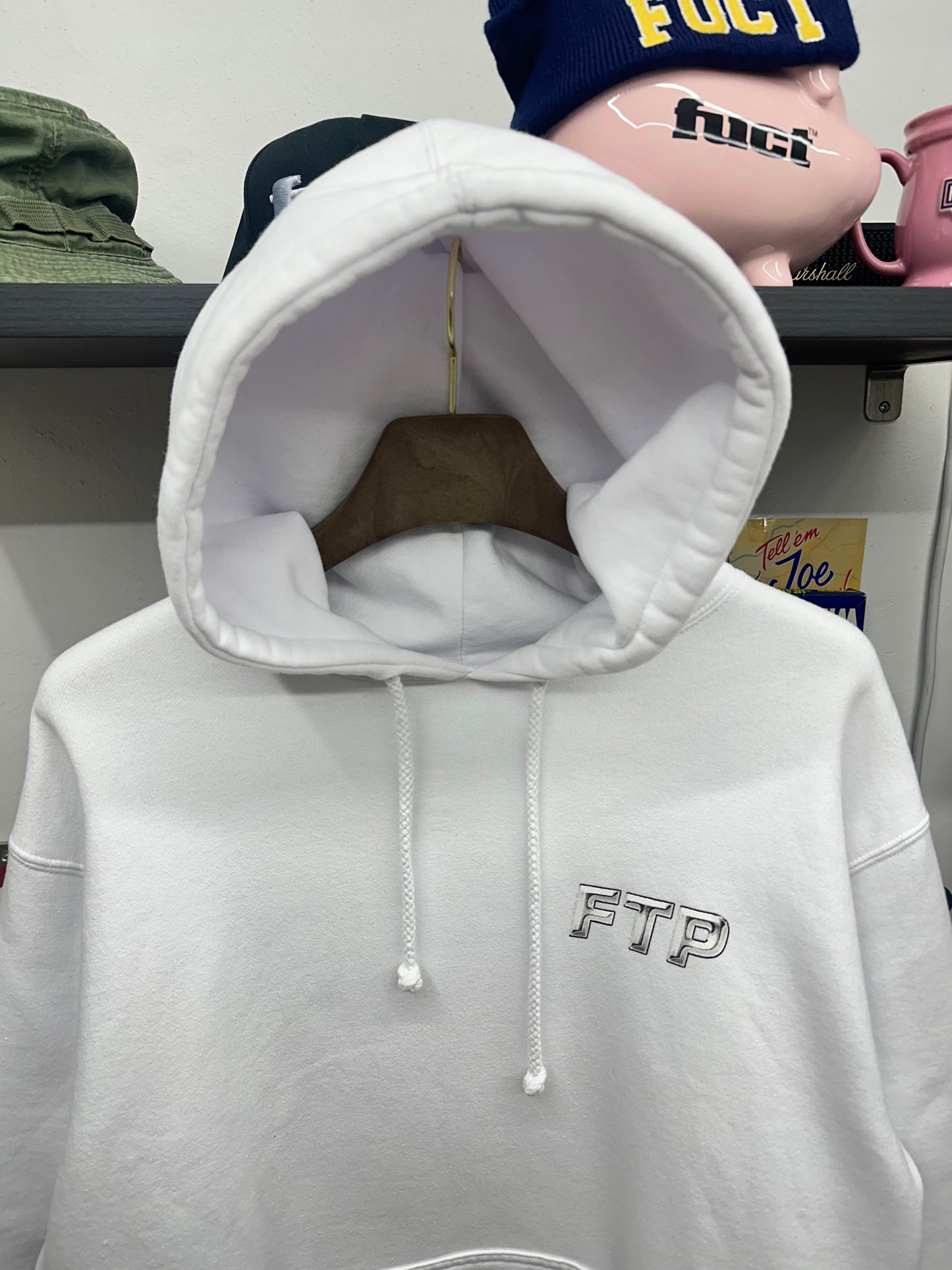 [L] FTP Chrome Logo Hoodie