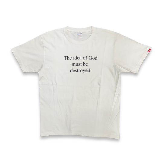 [M] 00s FUCT 'The idea of God must be destroyed' Tee