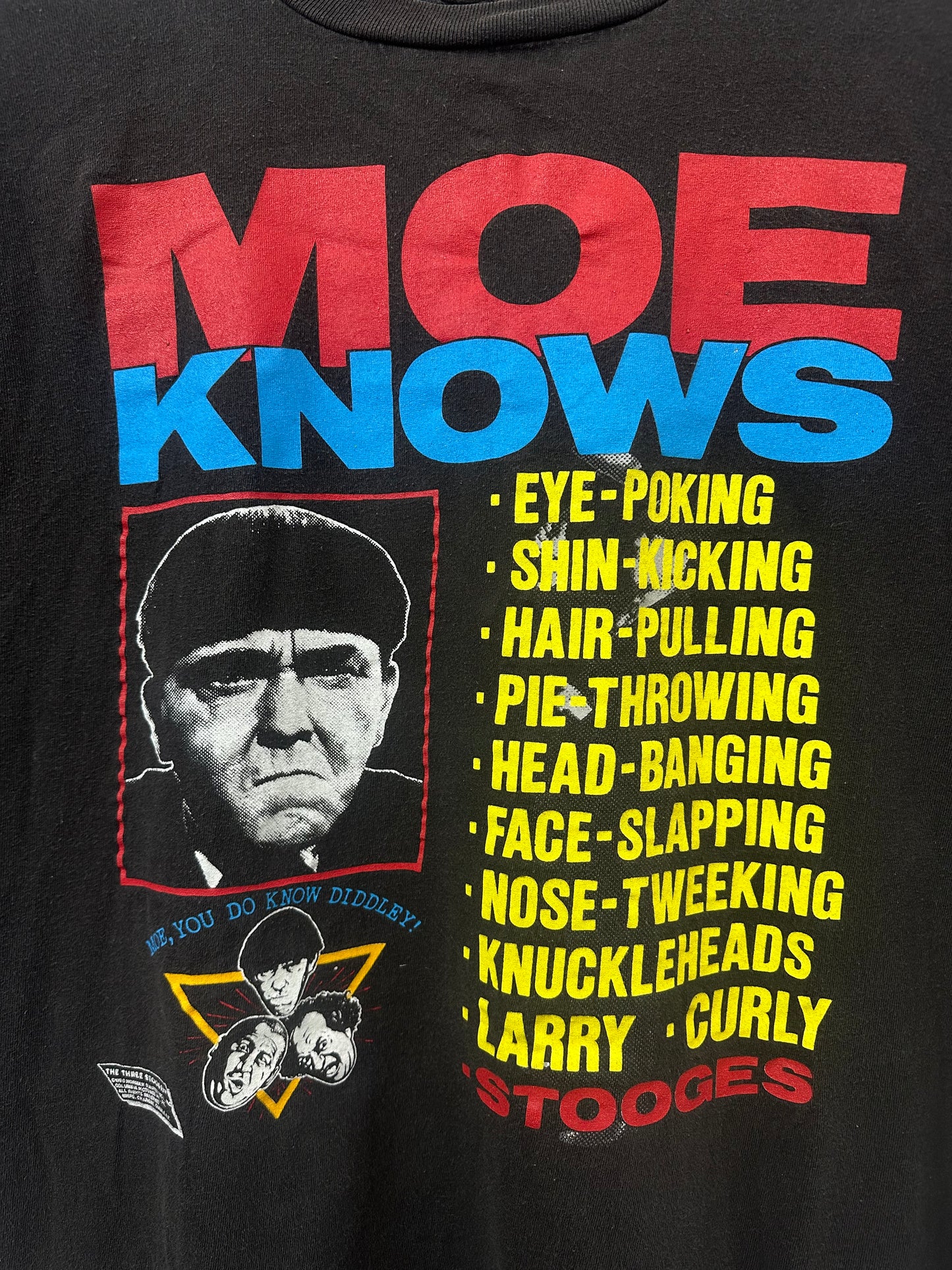 [XL] 1990‘ Three Stooges Comic Movie Tee