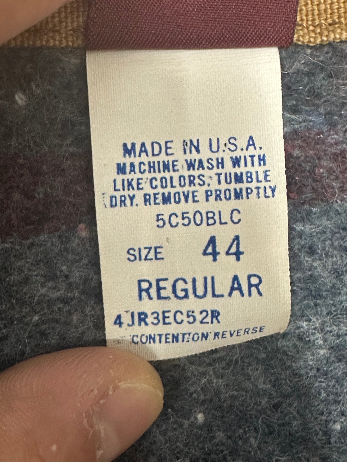 [44] 80s BIGBEN canvas chore jacket