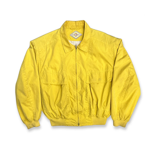 [52] 80s HUGO BOSS LAW Bomber Jacket
