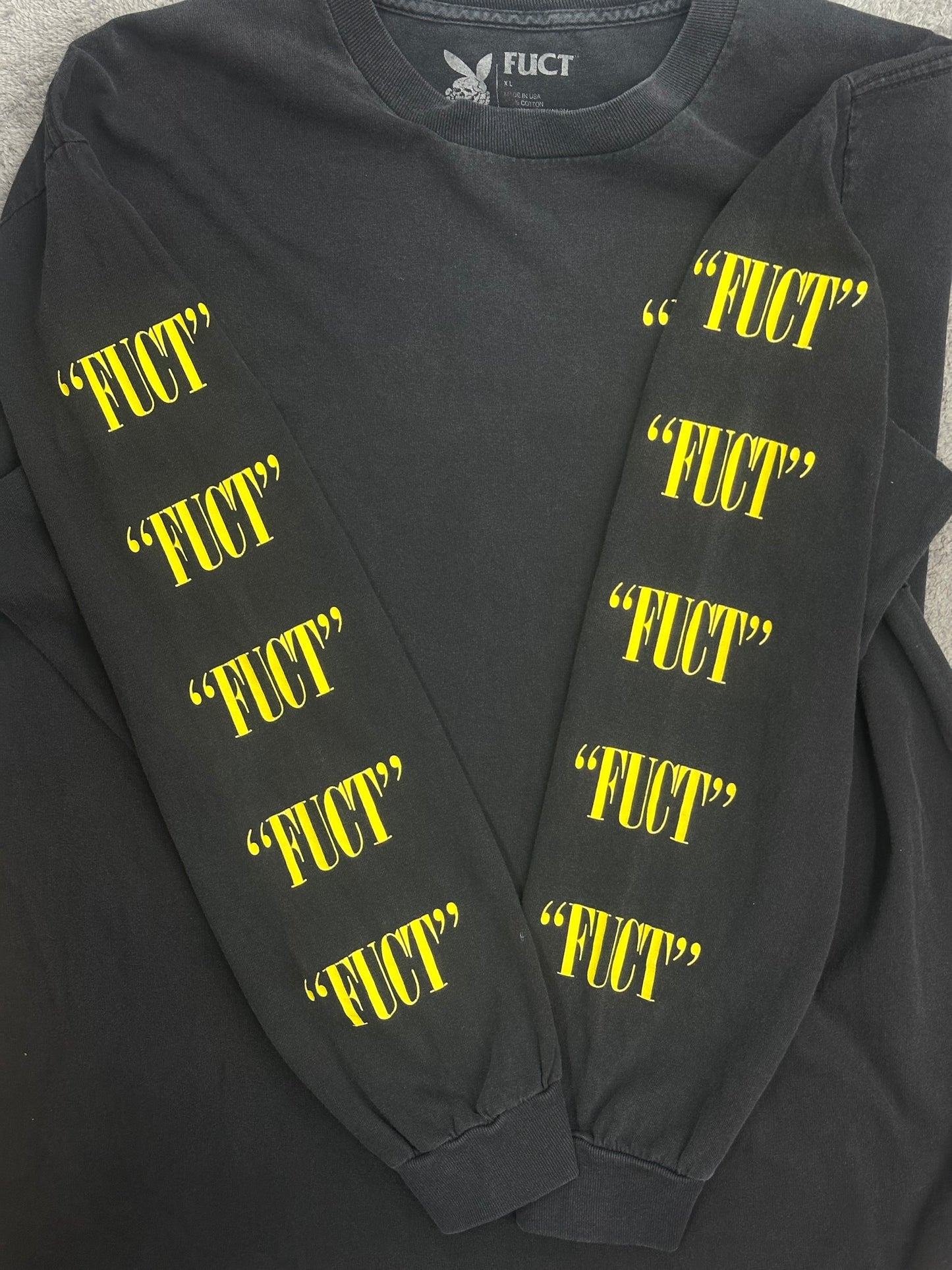 [XL] 00s FUCT Nirvana Parody Long Sleeve