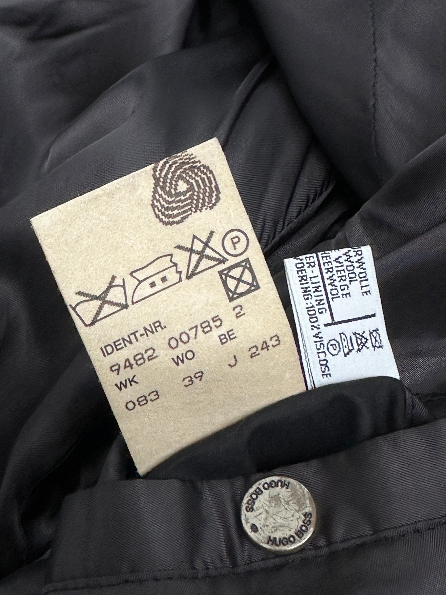 [XXL] 00s HUGO BOSS Cashmere Bomber Jacket