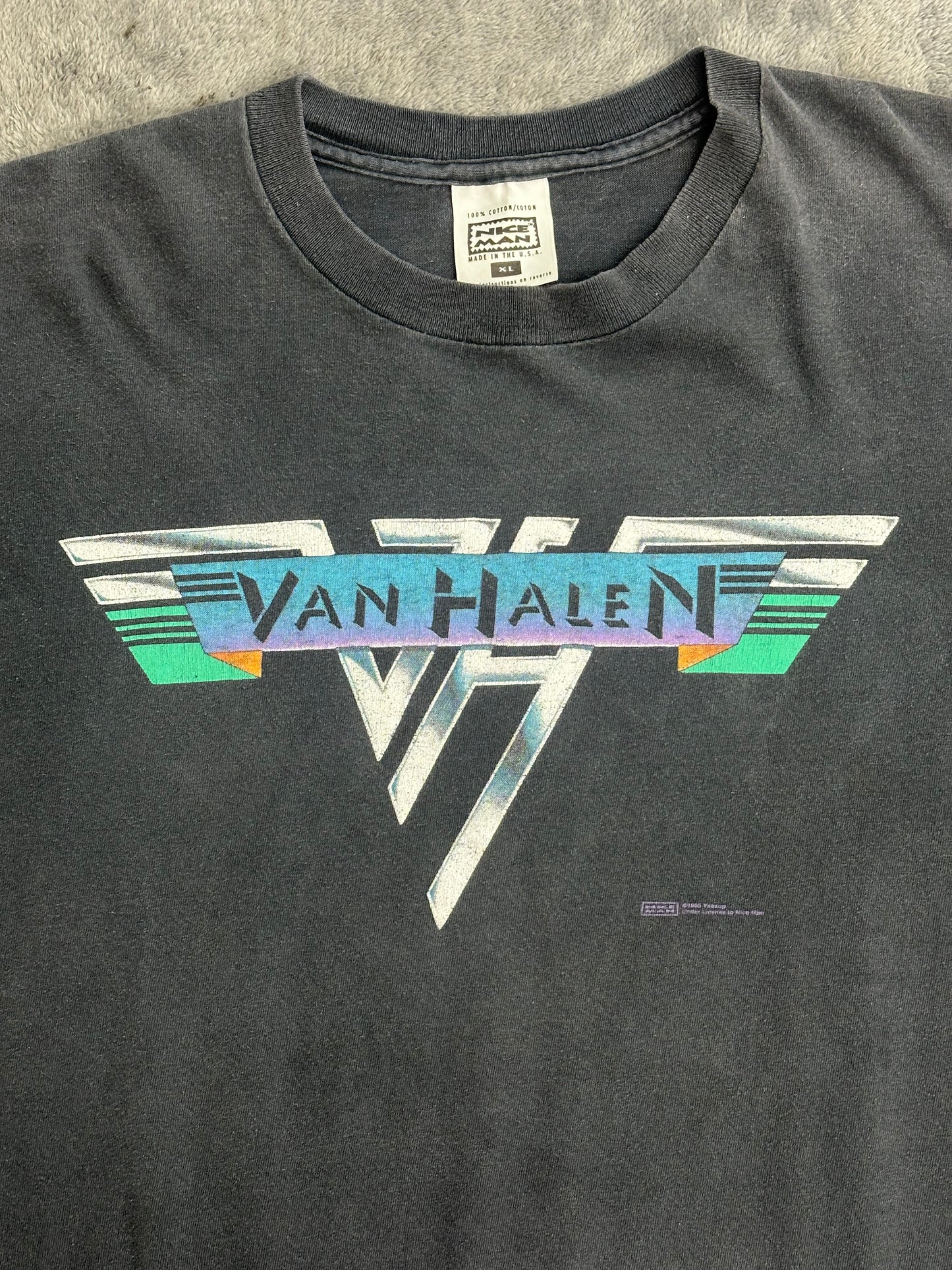 [XL] 1995' Van Halen 'ATOMIC PUNK' Tee